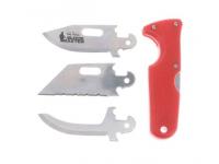 Нож Cold Steel Click N Cut Slock Master Skinner (3 сменных клинка), вид лезвий