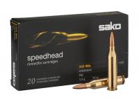 Патрон 6,2x52 (.243 Win) FMJ Speedhead 5,8 Sako (в пачке 20 штук, цена 1 патрона)