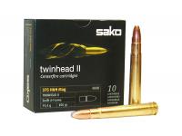 Патрон .375 H&H Mag Twinhead II SP Swift A-Frame 19,4 Sako (в пачке 10 штук, цена 1 патрона)