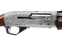 Ружье МР-155 20x76 L=710 (орех, гравировка Гордая Россия, высокохудожественное исполнение) - ствольная кооробка, вид справа