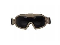 Очки-маска EmersonGear Tactical Anti-fog Goggles w Fan Desert Очки-маска EmersonGear Tactical Anti-fog Goggles w Fan Desert