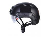 Шлем EmersonGear Fast Helmet Protective Goggle BJ Type Black
