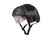 Шлем EmersonGear Fast Helmet Protective Goggle MH Type Black