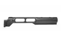 Труба приклада Rus Defense AK100 A-L+ облегченная удлиненная (Mil-Spec) вид сбоку