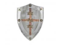 Щит рыцарский Art Gladius Ричарда Львиное Сердце (46x63 см, стальной)