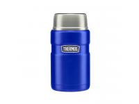 Термос для еды Thermos King SK-3020 MMB со складной ложкой 710 мл (синий)