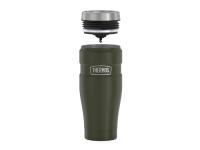 Термос Thermos King SK-1005 Mag Army Green 0.47L, вид подвеса для чайного пакетика