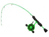 Комбо набор 13 Fishing Radioactive Pickle Ice Combo 25 UL (FF Ghost with New Line Window, Tickle Stick Rod)