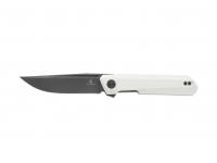 Нож Bestechman Dundee BMK01I (белая рукоять G10, черный клинок D2)