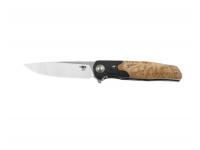Нож Bestech Ascot (рукоять бежевый G10, карбон, клинок satin 14C28N)