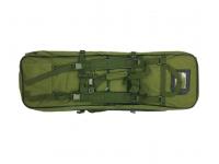 Чехол мягкий с карманами 28x85 см (олива), вид наплечных лямок