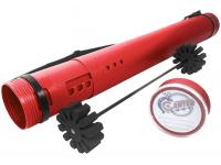 Тубус для стрел Centershot пластиковый с держателем (красный)