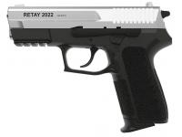 Оружие списанное охолощенное Retay S2022 Sig Sauer 9 мм P.A.K (хром)