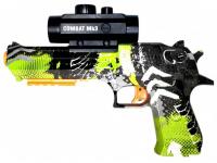 Пистолет бластер гелевый Orbeegun Desert Eagle (зеленый граффити)