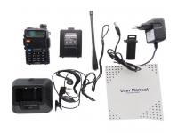 Радиостанция Baofeng UV-5R 8W Tri-band, вид комплектации