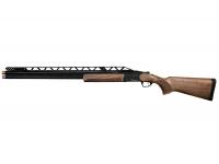 Ружье Altobelli ALB-101 TRP DLX Black 12x76 L=760 (орех, эжектор, сталь, высокая планка, регулируемая щека, кейс) вид сбоку