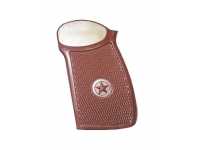 Рукоятка корич.пласт.со звездой к ИЖ 79,Макарычу,ПМ