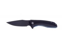 Нож Civivi Baklash 9Cr18MoV Steel Black Stonewashed Handle G10 Black