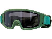 Очки-маска защитная ShotTime Puma (зеленый, серый)