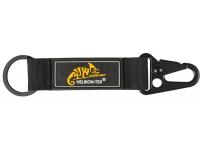 Брелок-карабин Helikon-Tex Keychain Logo (Black)