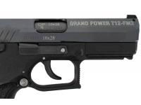 Травматический пистолет Grand Power T12-FM2 10x28 (азотированный, серая рамка) вид №2