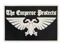 Нашивка PVC (ПВХ) с велкро ZL00620 Warhammer 40k The Emperor Protects