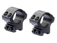 Кольца крепление для оптического прицела Nikko Stirling NSMM138L 25,4 мм (низкие 9,8 мм, на ласточкин хвост, 4 винта)