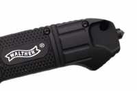 Нож складной Walther Black Tac насечки 