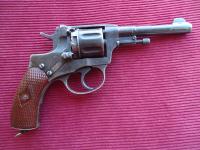 Газовый револьвер с возможностью стрельбы резиновыми пулями наган Р-1 1927г.