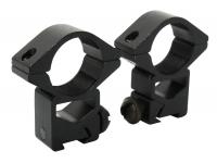 Кольца для прицела Ласточкин Хвост ZOS (диаметр 25,4 мм) вид сбоку