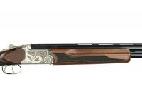 Ружье Kral Arms M-27 (Tundra) 12x76 L=710 (орех, сталь, никель, утки с узором, эжекторы, 2 спусковых крючка, 5 чоков) вид №5