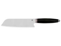 Нож QSP QS-KK-002A Mulan Series Santoku 7 (рукоять эбен, клинок 14C28N)