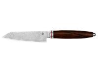 Нож QSP QS-KK-005B Mulan Series Paring Knife 4 (рукоять железное дерево, клинок дамаск)