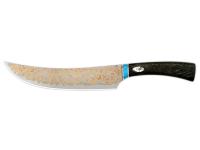Нож QSP QS-KK-006B Noble Series Butcher Knife 7.75 (рукоять стабилизированная древесина, клинок дамаск-медь-латунь)