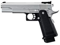 Пистолет Tokyo Marui Colt 1911 Hi-Capa 5.1 GBB Stainless, Black (пластик, хром)