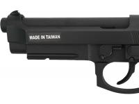 Пистолет KJW VE.CO2 CP329 M9 VE-FM GBB CO2 (черный, металл, рельса) вид №1