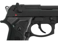 Пистолет KJW VE.CO2 CP329 M9 VE-FM GBB CO2 (черный, металл, рельса) вид №4