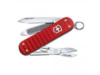 Нож-брелок Victorinox Classic Precious Alox Iconic Red