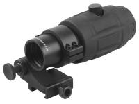 Увеличитель Vector Optics SCMF-14 Maverick 4x26 Magnifier, на Weaver (откидной, прорезиненый корпус)