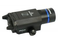 Фонарь тактический Rusarm 6016 XH-P90 подствольный вид сбоку Фонарь тактический Rusarm 6016 XH-P90 подствольный вид сбоку