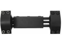 Кронштейн-моноблок Rusarm RA-MRDOV32H 32 мм на ласточкин хвост высокий (компенсатор отдачи) вид сверху