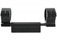 Кронштейн-моноблок Rusarm RA-MRDOV32H 32 мм на ласточкин хвост высокий (компенсатор отдачи) вид с другого бока