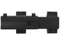 Кронштейн-моноблок Rusarm RA-MRDF25H10 25,4 мм на ласточкин хвост выносной (высота 10 мм) вид снизу