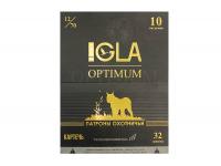 Патрон 12x70 Igla Optimum картечь 7,15 32 гр Технодинамика (в пачке 10 штук, цена 1 патрона) упаковка