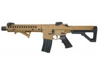 Пневматическая винтовка Crosman DPMS SBR 4,5 мм (металл, автоматический огонь, песочная)