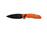 Нож Bestechman Ronan BMK02H (оранжевая рукоять G10, черный клинок 14C28N)