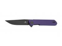 Нож Bestechman Mini Dundee BMK03J (рукоять фиолетовая G10, черный клинок D2)
