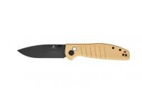 Нож Bestechman Goodboy BMK04E (рукоять коричневая G10, черный клинок D2)