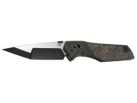Нож Bestech BT2304D Cetus больстер темно-бронзовый, титан - карбон Copper Foil, M390 PVD сатинирование)