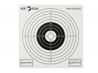 Мишень для пневматики AIR-GUN.RU (50 штук, белые)